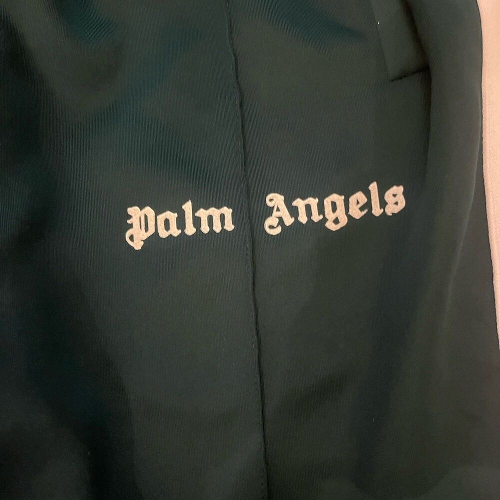 Palm Angels Black Track Pants with White Side Stripes - Picture 5 of 9